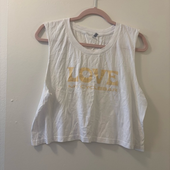 CYCLEBAR Cropped Tank - Picture 1 of 3